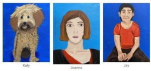 portraits paintings at Art Box Workshops
